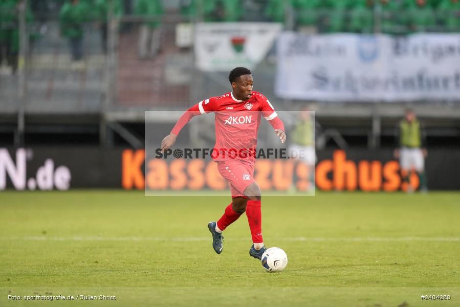 AKON Arena, Würzburg, 20.04.2024, sport, action, BFV, Fussball, April 2024, 30. Spieltag, Regionalliga Bayern, 1. FC Schweinfurt 1905, FC Würzburger Kickers - Bild-ID: 2404280