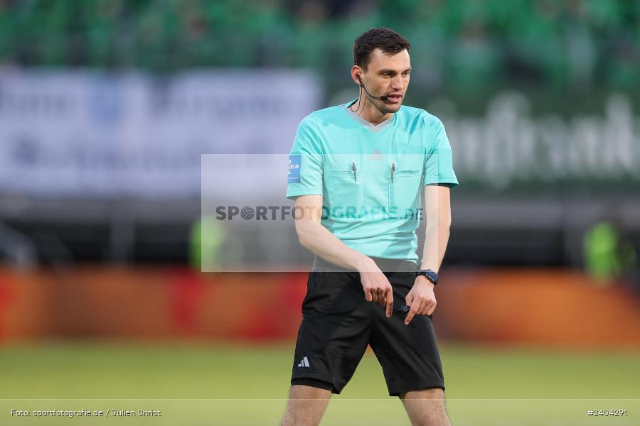 AKON Arena, Würzburg, 20.04.2024, sport, action, BFV, Fussball, April 2024, 30. Spieltag, Regionalliga Bayern, 1. FC Schweinfurt 1905, FC Würzburger Kickers - Bild-ID: 2404291