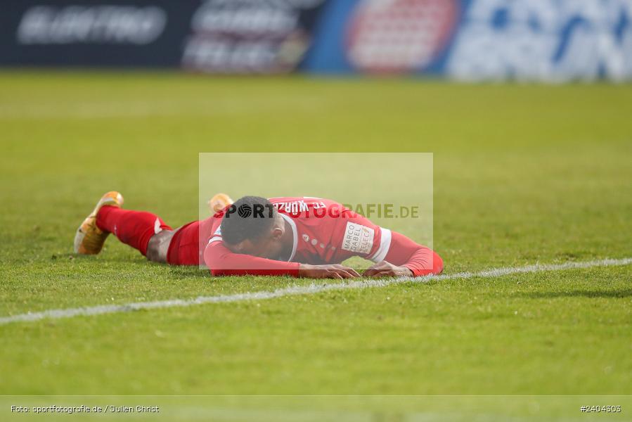 AKON Arena, Würzburg, 20.04.2024, sport, action, BFV, Fussball, April 2024, 30. Spieltag, Regionalliga Bayern, 1. FC Schweinfurt 1905, FC Würzburger Kickers - Bild-ID: 2404303