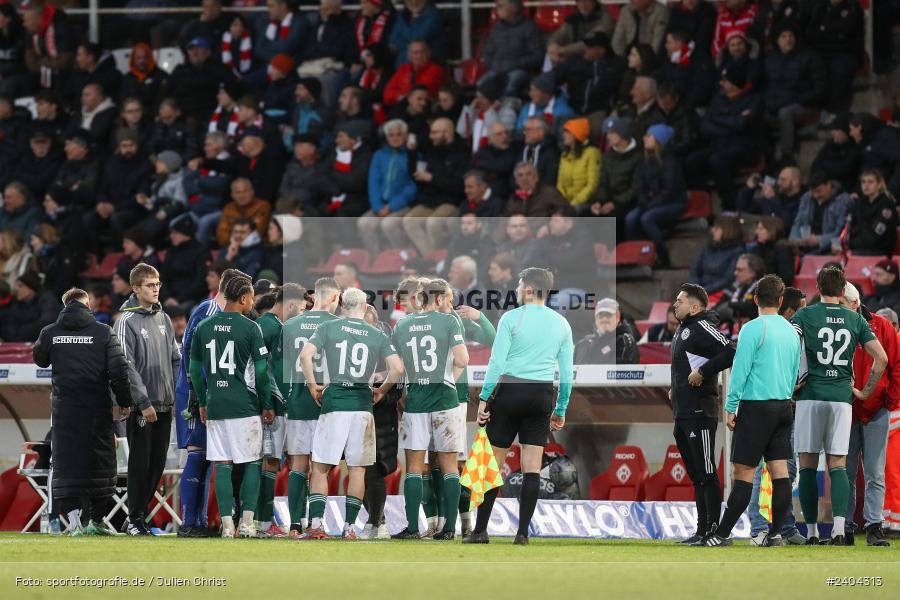 AKON Arena, Würzburg, 20.04.2024, sport, action, BFV, Fussball, April 2024, 30. Spieltag, Regionalliga Bayern, 1. FC Schweinfurt 1905, FC Würzburger Kickers - Bild-ID: 2404313