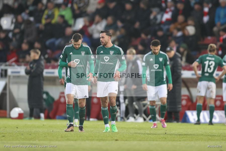 AKON Arena, Würzburg, 20.04.2024, sport, action, BFV, Fussball, April 2024, 30. Spieltag, Regionalliga Bayern, 1. FC Schweinfurt 1905, FC Würzburger Kickers - Bild-ID: 2404316