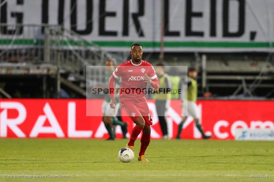 AKON Arena, Würzburg, 20.04.2024, sport, action, BFV, Fussball, April 2024, 30. Spieltag, Regionalliga Bayern, 1. FC Schweinfurt 1905, FC Würzburger Kickers - Bild-ID: 2404328
