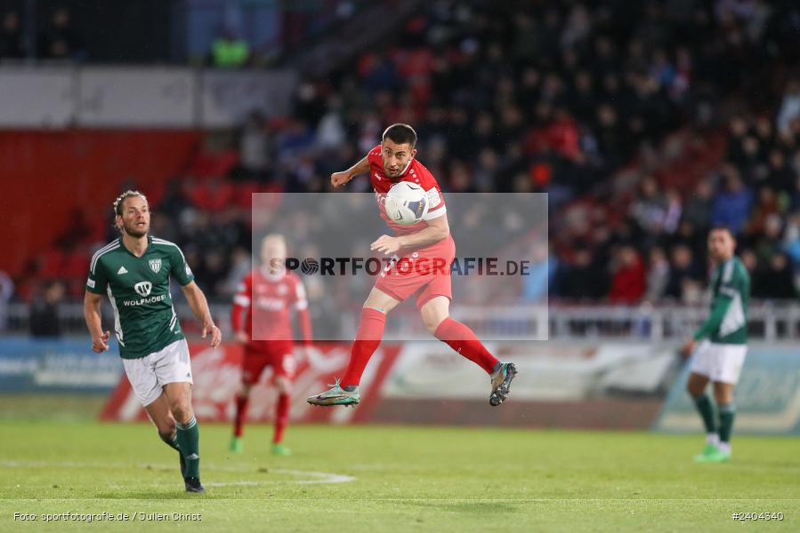 AKON Arena, Würzburg, 20.04.2024, sport, action, BFV, Fussball, April 2024, 30. Spieltag, Regionalliga Bayern, 1. FC Schweinfurt 1905, FC Würzburger Kickers - Bild-ID: 2404340