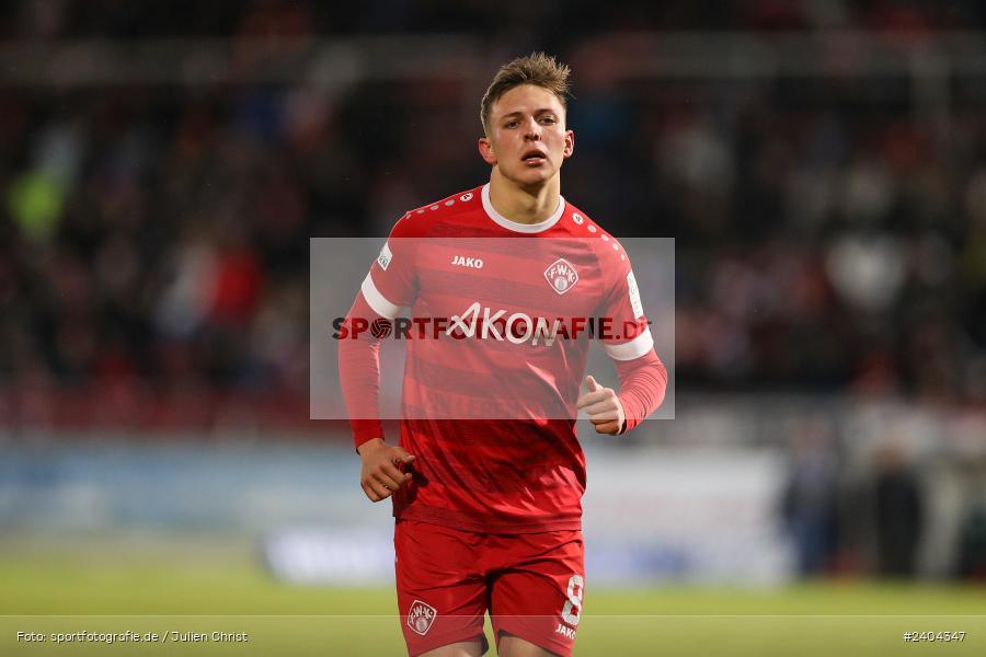 AKON Arena, Würzburg, 20.04.2024, sport, action, BFV, Fussball, April 2024, 30. Spieltag, Regionalliga Bayern, 1. FC Schweinfurt 1905, FC Würzburger Kickers - Bild-ID: 2404347