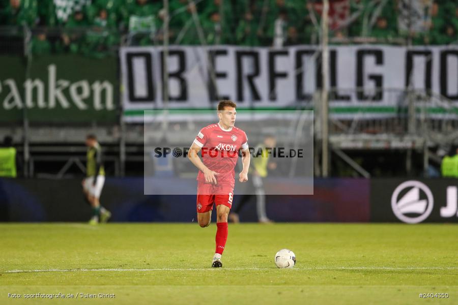 AKON Arena, Würzburg, 20.04.2024, sport, action, BFV, Fussball, April 2024, 30. Spieltag, Regionalliga Bayern, 1. FC Schweinfurt 1905, FC Würzburger Kickers - Bild-ID: 2404350
