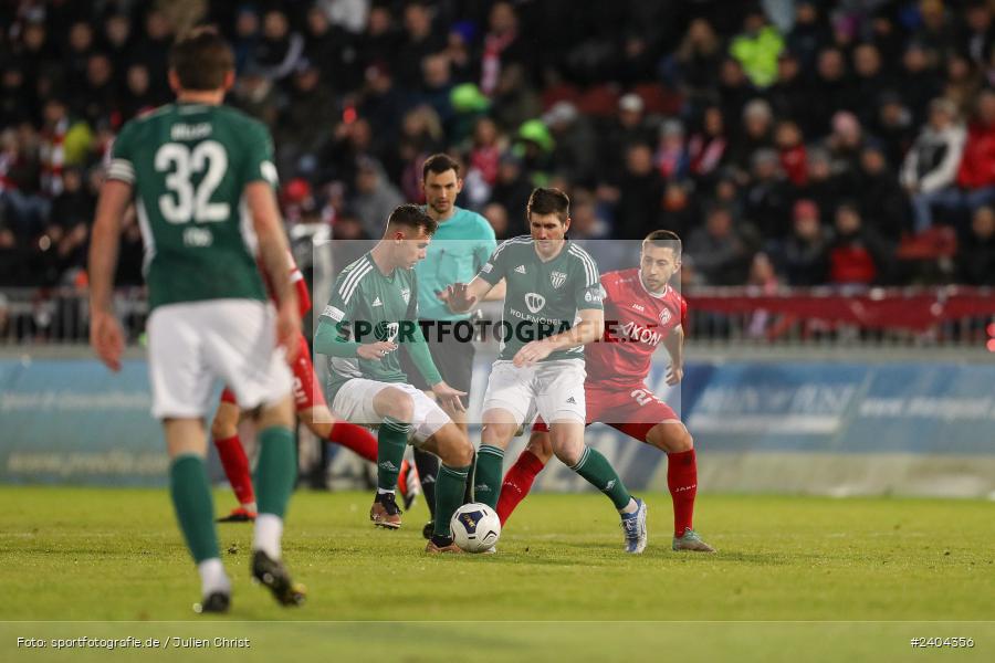 AKON Arena, Würzburg, 20.04.2024, sport, action, BFV, Fussball, April 2024, 30. Spieltag, Regionalliga Bayern, 1. FC Schweinfurt 1905, FC Würzburger Kickers - Bild-ID: 2404356