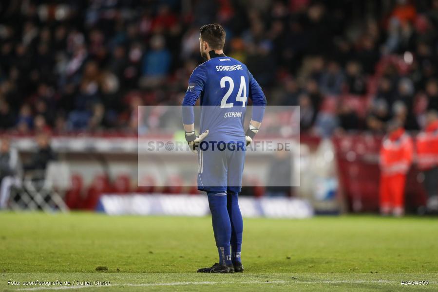AKON Arena, Würzburg, 20.04.2024, sport, action, BFV, Fussball, April 2024, 30. Spieltag, Regionalliga Bayern, 1. FC Schweinfurt 1905, FC Würzburger Kickers - Bild-ID: 2404359