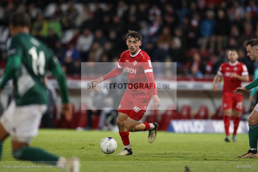 AKON Arena, Würzburg, 20.04.2024, sport, action, BFV, Fussball, April 2024, 30. Spieltag, Regionalliga Bayern, 1. FC Schweinfurt 1905, FC Würzburger Kickers - Bild-ID: 2404361