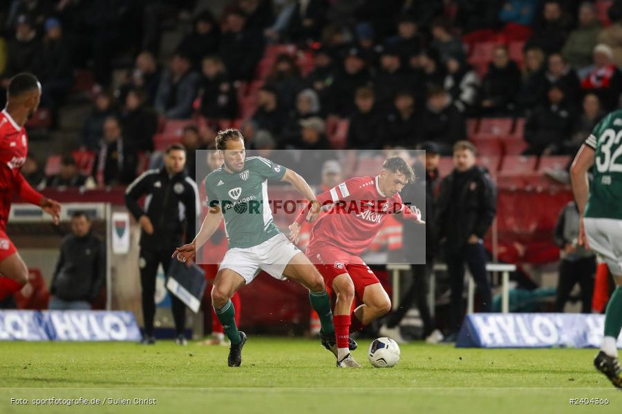 AKON Arena, Würzburg, 20.04.2024, sport, action, BFV, Fussball, April 2024, 30. Spieltag, Regionalliga Bayern, 1. FC Schweinfurt 1905, FC Würzburger Kickers - Bild-ID: 2404366
