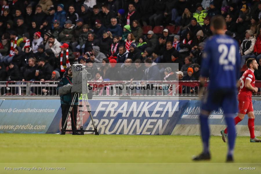 AKON Arena, Würzburg, 20.04.2024, sport, action, BFV, Fussball, April 2024, 30. Spieltag, Regionalliga Bayern, 1. FC Schweinfurt 1905, FC Würzburger Kickers - Bild-ID: 2404369
