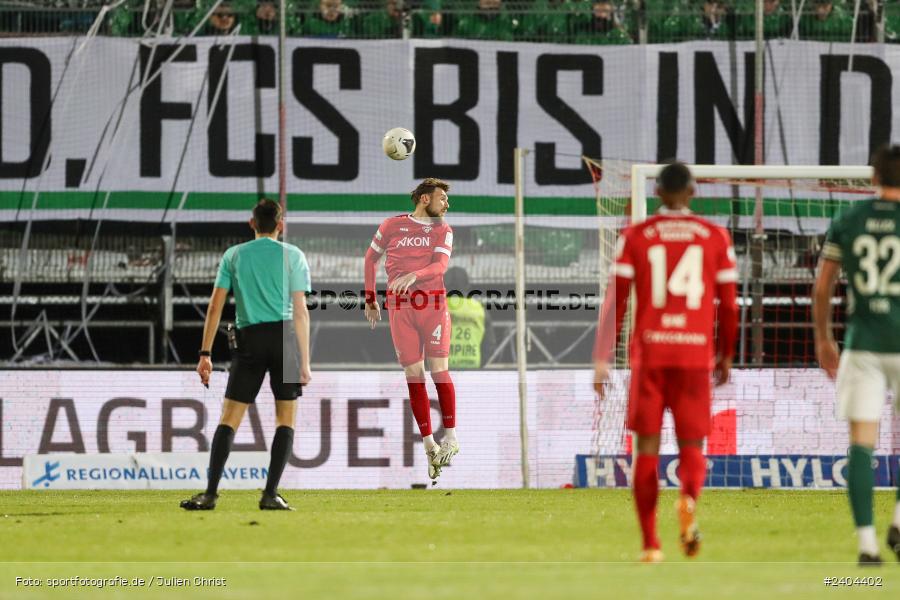 AKON Arena, Würzburg, 20.04.2024, sport, action, BFV, Fussball, April 2024, 30. Spieltag, Regionalliga Bayern, 1. FC Schweinfurt 1905, FC Würzburger Kickers - Bild-ID: 2404402