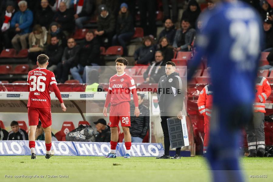AKON Arena, Würzburg, 20.04.2024, sport, action, BFV, Fussball, April 2024, 30. Spieltag, Regionalliga Bayern, 1. FC Schweinfurt 1905, FC Würzburger Kickers - Bild-ID: 2404432