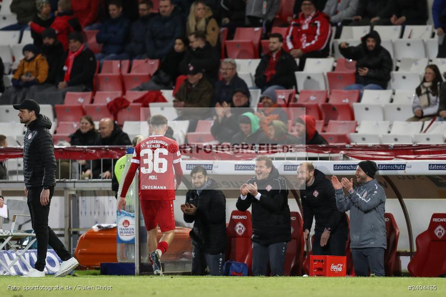 AKON Arena, Würzburg, 20.04.2024, sport, action, BFV, Fussball, April 2024, 30. Spieltag, Regionalliga Bayern, 1. FC Schweinfurt 1905, FC Würzburger Kickers - Bild-ID: 2404435