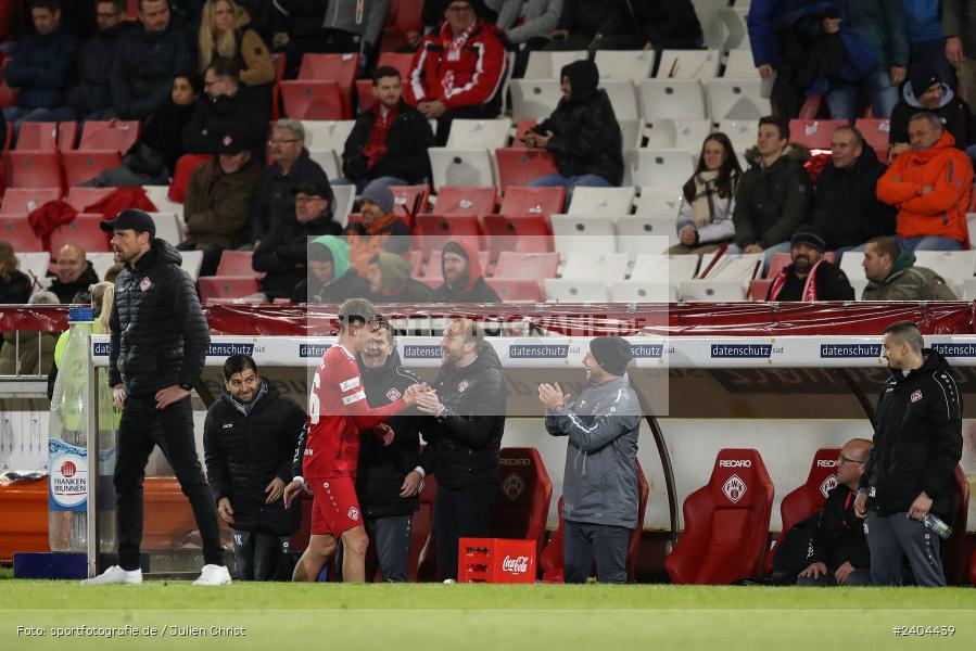 AKON Arena, Würzburg, 20.04.2024, sport, action, BFV, Fussball, April 2024, 30. Spieltag, Regionalliga Bayern, 1. FC Schweinfurt 1905, FC Würzburger Kickers - Bild-ID: 2404439