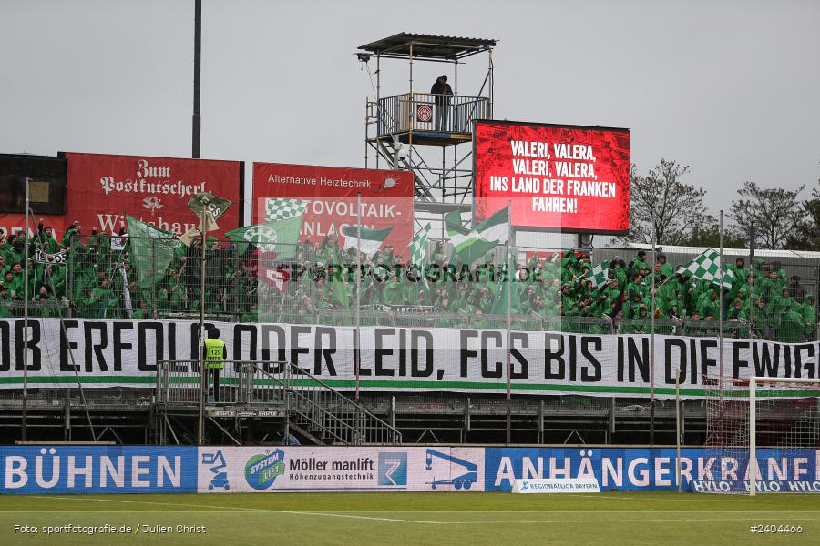 AKON Arena, Würzburg, 20.04.2024, sport, action, BFV, Fussball, April 2024, 30. Spieltag, Regionalliga Bayern, 1. FC Schweinfurt 1905, FC Würzburger Kickers - Bild-ID: 2404466