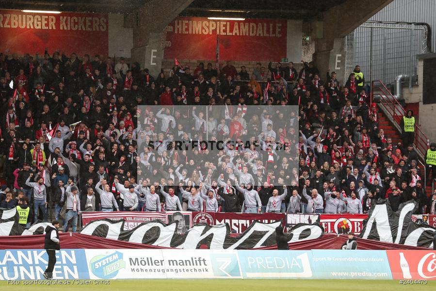 AKON Arena, Würzburg, 20.04.2024, sport, action, BFV, Fussball, April 2024, 30. Spieltag, Regionalliga Bayern, 1. FC Schweinfurt 1905, FC Würzburger Kickers - Bild-ID: 2404470