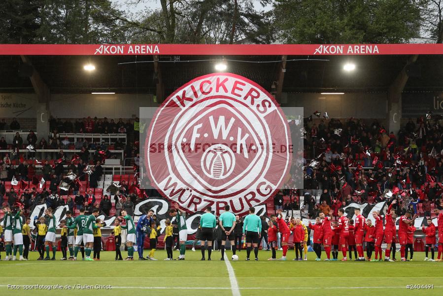 AKON Arena, Würzburg, 20.04.2024, sport, action, BFV, Fussball, April 2024, 30. Spieltag, Regionalliga Bayern, 1. FC Schweinfurt 1905, FC Würzburger Kickers - Bild-ID: 2404491