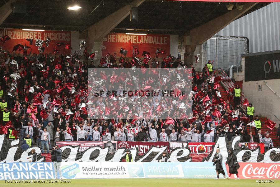 AKON Arena, Würzburg, 20.04.2024, sport, action, BFV, Fussball, April 2024, 30. Spieltag, Regionalliga Bayern, 1. FC Schweinfurt 1905, FC Würzburger Kickers - Bild-ID: 2404496