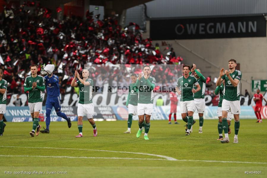 AKON Arena, Würzburg, 20.04.2024, sport, action, BFV, Fussball, April 2024, 30. Spieltag, Regionalliga Bayern, 1. FC Schweinfurt 1905, FC Würzburger Kickers - Bild-ID: 2404507