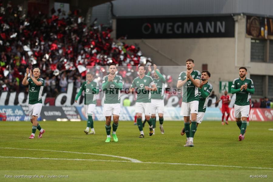 AKON Arena, Würzburg, 20.04.2024, sport, action, BFV, Fussball, April 2024, 30. Spieltag, Regionalliga Bayern, 1. FC Schweinfurt 1905, FC Würzburger Kickers - Bild-ID: 2404508