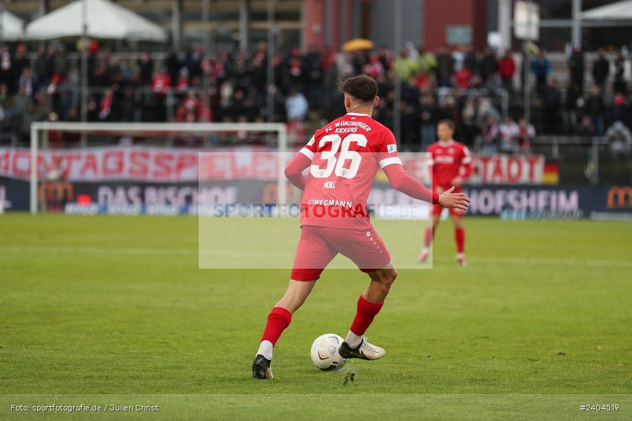 AKON Arena, Würzburg, 20.04.2024, sport, action, BFV, Fussball, April 2024, 30. Spieltag, Regionalliga Bayern, 1. FC Schweinfurt 1905, FC Würzburger Kickers - Bild-ID: 2404519 AKON Arena, Würzburg, 20.04.2024, sport, action, BFV, Fussball, April 2024, 30. Spieltag, Regionalliga Bayern, 1. FC Schweinfurt 1905, FC Würzburger Kickers - Bild-ID: 2404519