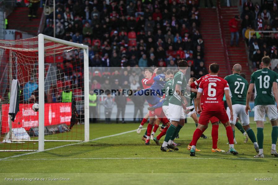 AKON Arena, Würzburg, 20.04.2024, sport, action, BFV, Fussball, April 2024, 30. Spieltag, Regionalliga Bayern, 1. FC Schweinfurt 1905, FC Würzburger Kickers - Bild-ID: 2404537