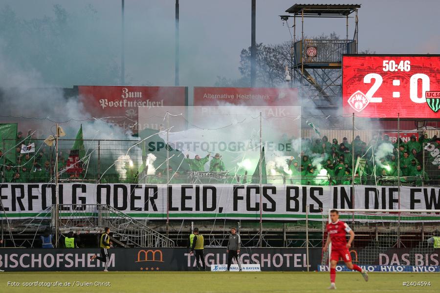AKON Arena, Würzburg, 20.04.2024, sport, action, BFV, Fussball, April 2024, 30. Spieltag, Regionalliga Bayern, 1. FC Schweinfurt 1905, FC Würzburger Kickers - Bild-ID: 2404594