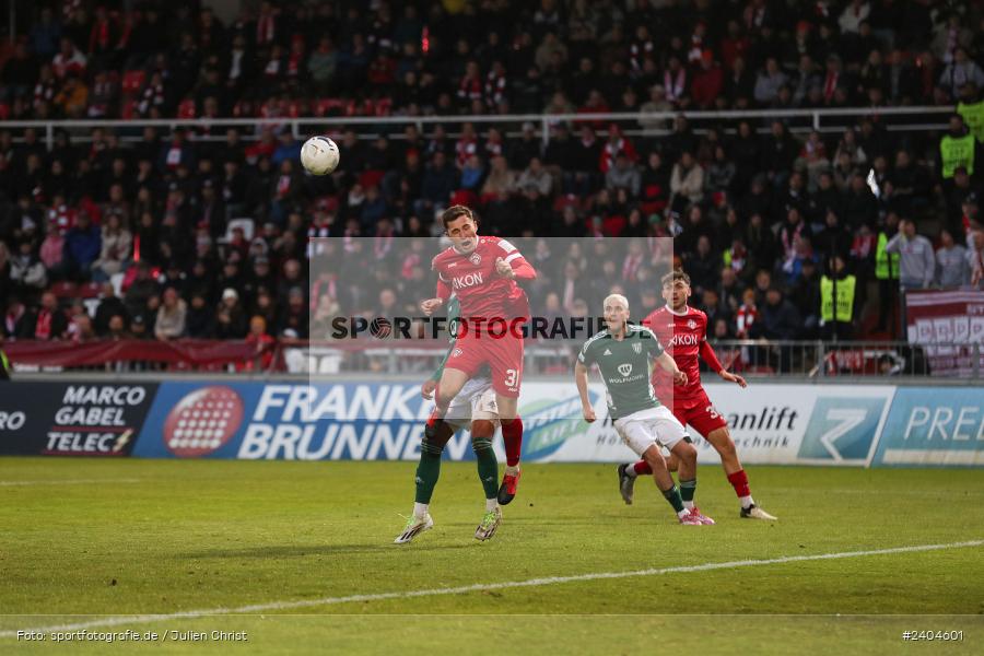 AKON Arena, Würzburg, 20.04.2024, sport, action, BFV, Fussball, April 2024, 30. Spieltag, Regionalliga Bayern, 1. FC Schweinfurt 1905, FC Würzburger Kickers - Bild-ID: 2404601