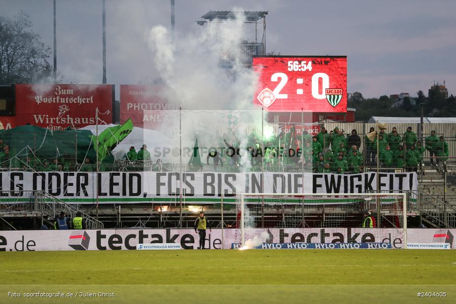 AKON Arena, Würzburg, 20.04.2024, sport, action, BFV, Fussball, April 2024, 30. Spieltag, Regionalliga Bayern, 1. FC Schweinfurt 1905, FC Würzburger Kickers - Bild-ID: 2404605