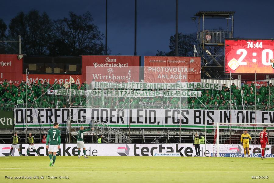 AKON Arena, Würzburg, 20.04.2024, sport, action, BFV, Fussball, April 2024, 30. Spieltag, Regionalliga Bayern, 1. FC Schweinfurt 1905, FC Würzburger Kickers - Bild-ID: 2404610 AKON Arena, Würzburg, 20.04.2024, sport, action, BFV, Fussball, April 2024, 30. Spieltag, Regionalliga Bayern, 1. FC Schweinfurt 1905, FC Würzburger Kickers - Bild-ID: 2404610