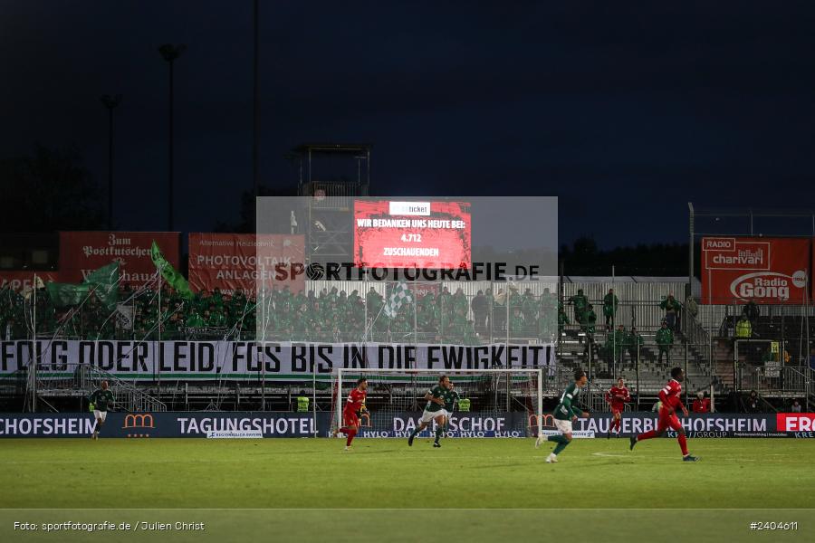 AKON Arena, Würzburg, 20.04.2024, sport, action, BFV, Fussball, April 2024, 30. Spieltag, Regionalliga Bayern, 1. FC Schweinfurt 1905, FC Würzburger Kickers - Bild-ID: 2404611 AKON Arena, Würzburg, 20.04.2024, sport, action, BFV, Fussball, April 2024, 30. Spieltag, Regionalliga Bayern, 1. FC Schweinfurt 1905, FC Würzburger Kickers - Bild-ID: 2404611