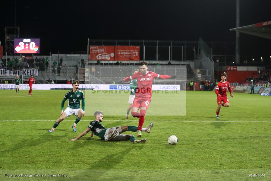 AKON Arena, Würzburg, 20.04.2024, sport, action, BFV, Fussball, April 2024, 30. Spieltag, Regionalliga Bayern, 1. FC Schweinfurt 1905, FC Würzburger Kickers - Bild-ID: 2404614 AKON Arena, Würzburg, 20.04.2024, sport, action, BFV, Fussball, April 2024, 30. Spieltag, Regionalliga Bayern, 1. FC Schweinfurt 1905, FC Würzburger Kickers - Bild-ID: 2404614