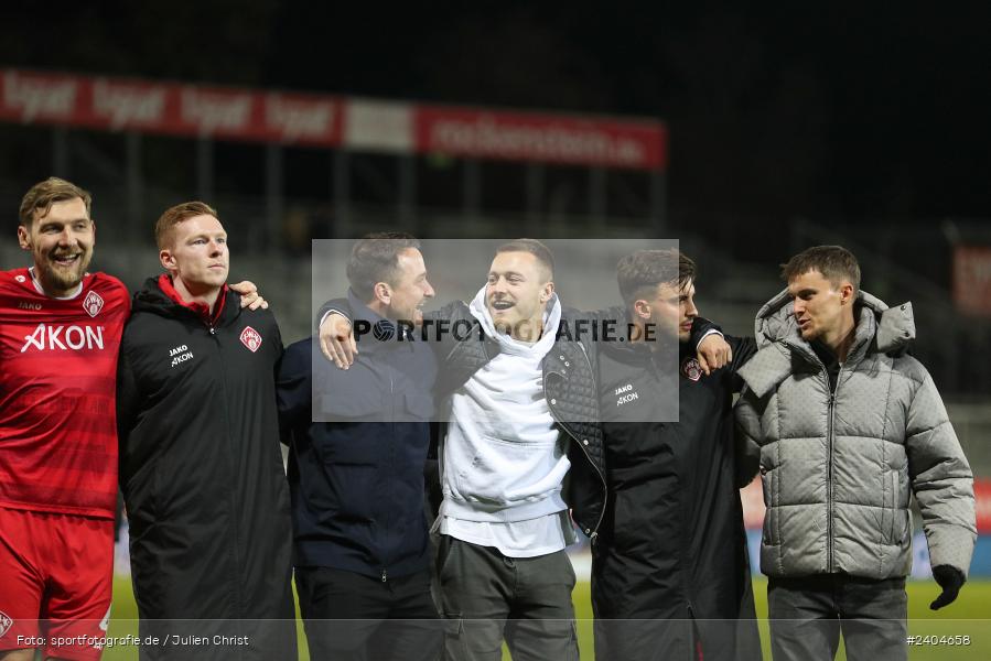 AKON Arena, Würzburg, 20.04.2024, sport, action, BFV, Fussball, April 2024, 30. Spieltag, Regionalliga Bayern, 1. FC Schweinfurt 1905, FC Würzburger Kickers - Bild-ID: 2404658