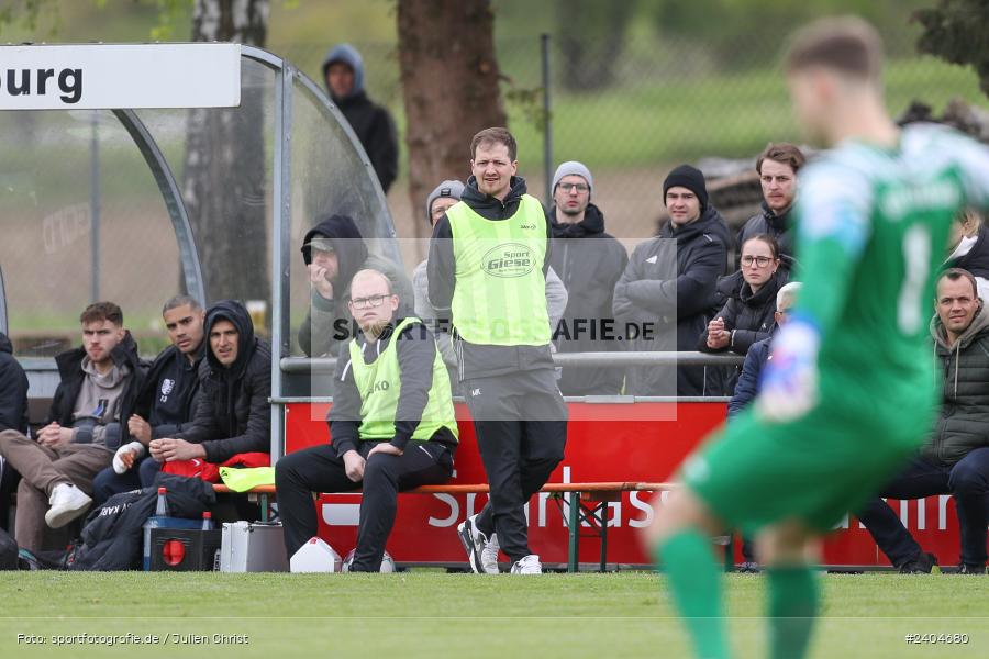 Sportgelände, Karlburg, 20.04.2024, sport, action, BFV, Fussball, April 2024, 30. Spieltag, Landesliga Nordwest, ASV, TSV, ASV Rimpar, TSV Karlburg - Bild-ID: 2404680