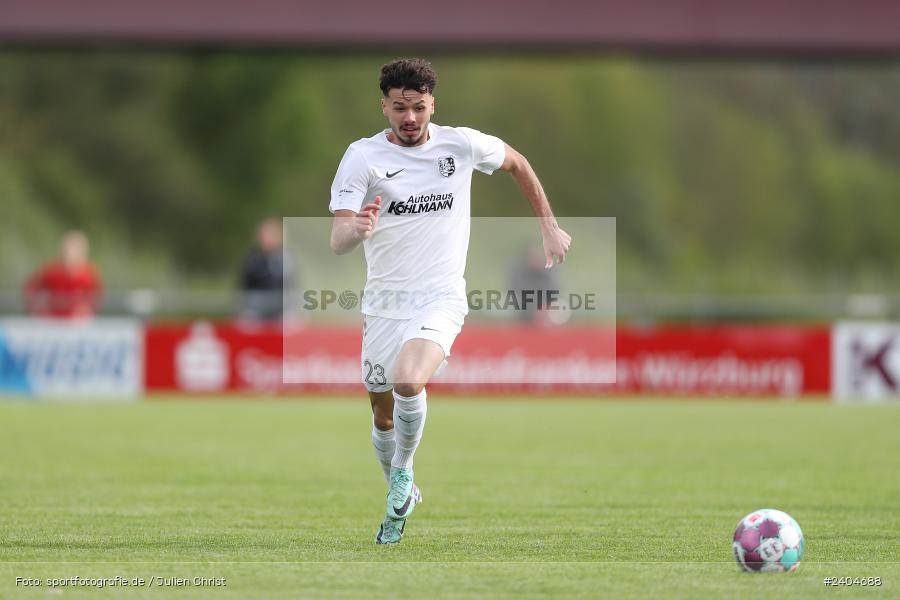 Sportgelände, Karlburg, 20.04.2024, sport, action, BFV, Fussball, April 2024, 30. Spieltag, Landesliga Nordwest, ASV, TSV, ASV Rimpar, TSV Karlburg - Bild-ID: 2404688