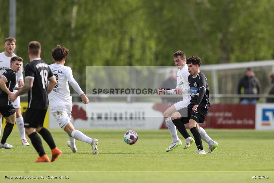 Sportgelände, Karlburg, 20.04.2024, sport, action, BFV, Fussball, April 2024, 30. Spieltag, Landesliga Nordwest, ASV, TSV, ASV Rimpar, TSV Karlburg - Bild-ID: 2404716