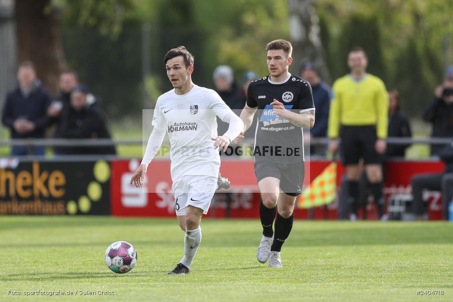 Sportgelände, Karlburg, 20.04.2024, sport, action, BFV, Fussball, April 2024, 30. Spieltag, Landesliga Nordwest, ASV, TSV, ASV Rimpar, TSV Karlburg - Bild-ID: 2404718