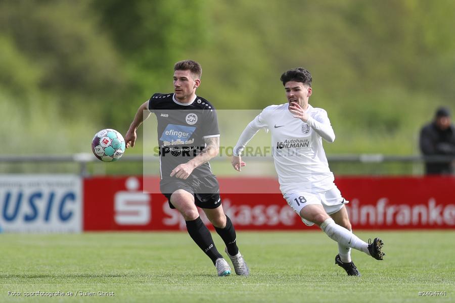 Sportgelände, Karlburg, 20.04.2024, sport, action, BFV, Fussball, April 2024, 30. Spieltag, Landesliga Nordwest, ASV, TSV, ASV Rimpar, TSV Karlburg - Bild-ID: 2404741