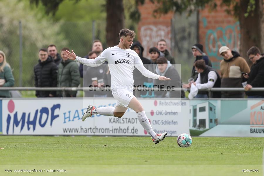Sportgelände, Karlburg, 20.04.2024, sport, action, BFV, Fussball, April 2024, 30. Spieltag, Landesliga Nordwest, ASV, TSV, ASV Rimpar, TSV Karlburg - Bild-ID: 2404783