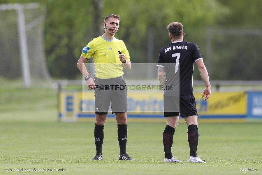 Sportgelände, Karlburg, 20.04.2024, sport, action, BFV, Fussball, April 2024, 30. Spieltag, Landesliga Nordwest, ASV, TSV, ASV Rimpar, TSV Karlburg - Bild-ID: 2404796