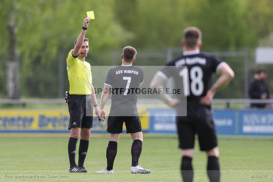 Sportgelände, Karlburg, 20.04.2024, sport, action, BFV, Fussball, April 2024, 30. Spieltag, Landesliga Nordwest, ASV, TSV, ASV Rimpar, TSV Karlburg - Bild-ID: 2404797