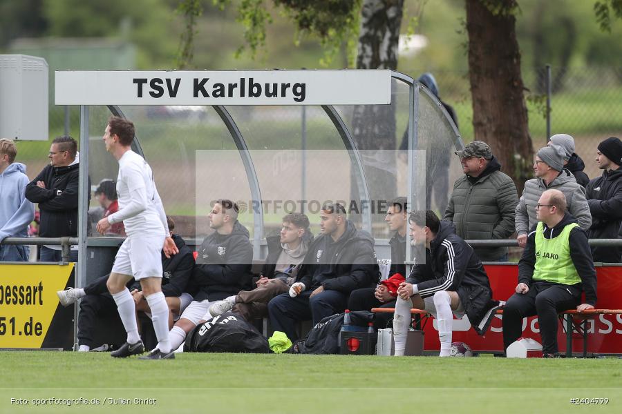 Sportgelände, Karlburg, 20.04.2024, sport, action, BFV, Fussball, April 2024, 30. Spieltag, Landesliga Nordwest, ASV, TSV, ASV Rimpar, TSV Karlburg - Bild-ID: 2404799