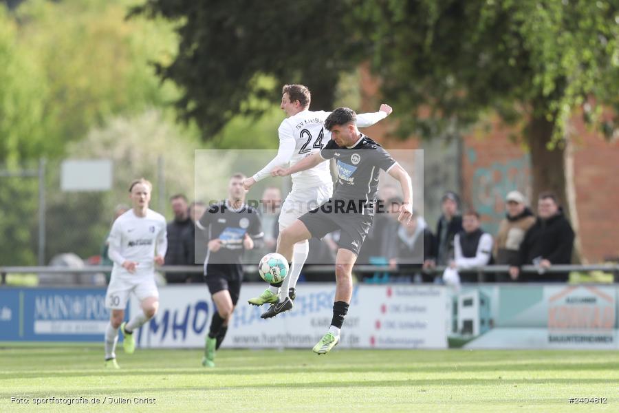 Sportgelände, Karlburg, 20.04.2024, sport, action, BFV, Fussball, April 2024, 30. Spieltag, Landesliga Nordwest, ASV, TSV, ASV Rimpar, TSV Karlburg - Bild-ID: 2404812