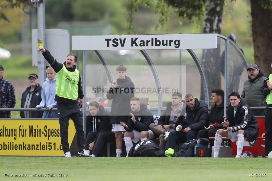 Sportgelände, Karlburg, 20.04.2024, sport, action, BFV, Fussball, April 2024, 30. Spieltag, Landesliga Nordwest, ASV, TSV, ASV Rimpar, TSV Karlburg - Bild-ID: 2404825