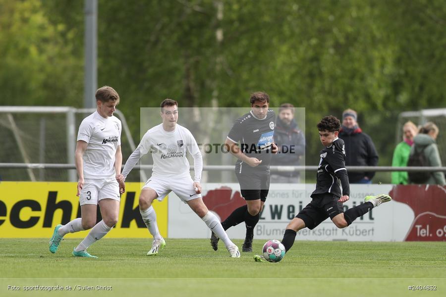 Sportgelände, Karlburg, 20.04.2024, sport, action, BFV, Fussball, April 2024, 30. Spieltag, Landesliga Nordwest, ASV, TSV, ASV Rimpar, TSV Karlburg - Bild-ID: 2404832