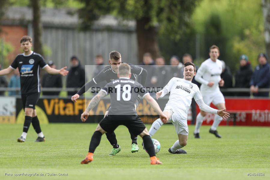 Sportgelände, Karlburg, 20.04.2024, sport, action, BFV, Fussball, April 2024, 30. Spieltag, Landesliga Nordwest, ASV, TSV, ASV Rimpar, TSV Karlburg - Bild-ID: 2404834