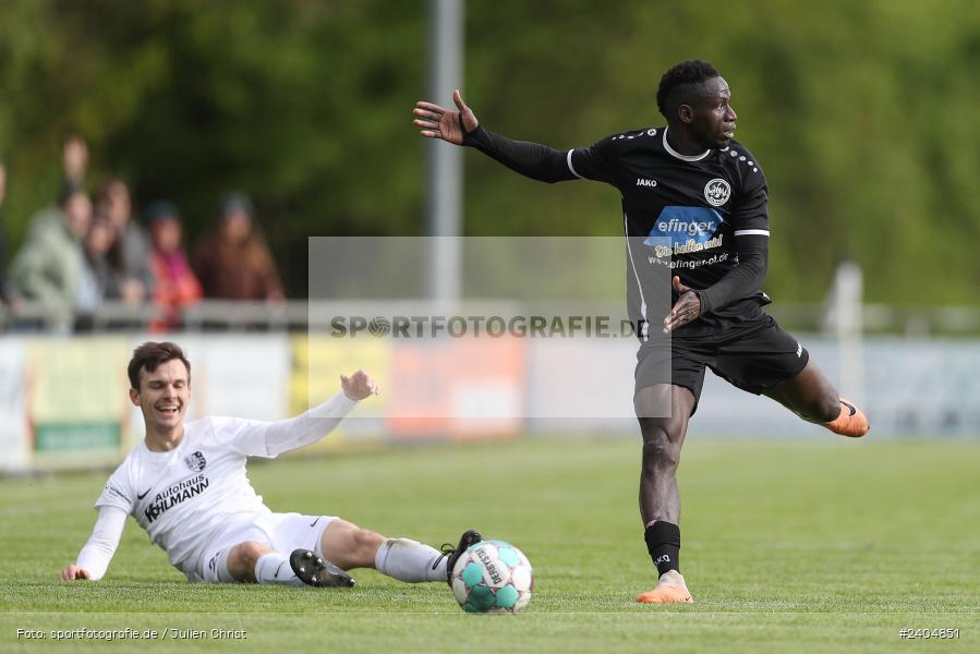 Sportgelände, Karlburg, 20.04.2024, sport, action, BFV, Fussball, April 2024, 30. Spieltag, Landesliga Nordwest, ASV, TSV, ASV Rimpar, TSV Karlburg - Bild-ID: 2404851