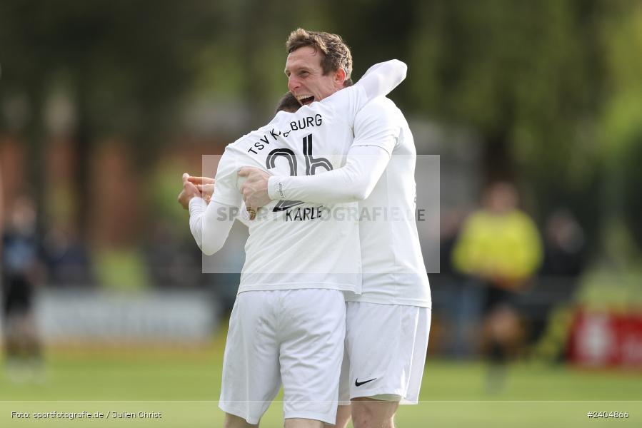 Sportgelände, Karlburg, 20.04.2024, sport, action, BFV, Fussball, April 2024, 30. Spieltag, Landesliga Nordwest, ASV, TSV, ASV Rimpar, TSV Karlburg - Bild-ID: 2404866