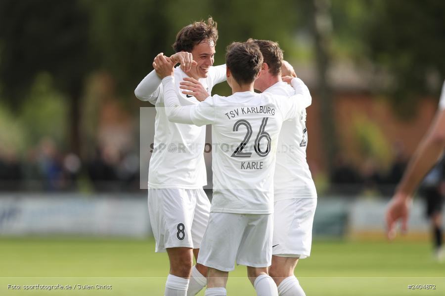 Sportgelände, Karlburg, 20.04.2024, sport, action, BFV, Fussball, April 2024, 30. Spieltag, Landesliga Nordwest, ASV, TSV, ASV Rimpar, TSV Karlburg - Bild-ID: 2404872