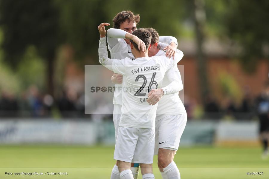 Sportgelände, Karlburg, 20.04.2024, sport, action, BFV, Fussball, April 2024, 30. Spieltag, Landesliga Nordwest, ASV, TSV, ASV Rimpar, TSV Karlburg - Bild-ID: 2404875